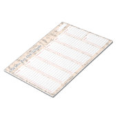 Lily Weekly Planner Notitieblok (Schuin)