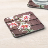 Lily zijderoute bier onderzetter (Linkerzijde)