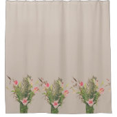Lilybloemen Douchegordijn (Voorkant)