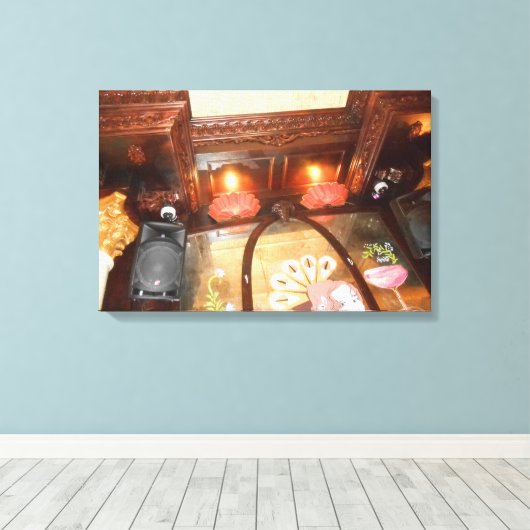 Lilyl Bar Canvas Afdruk (Insitu (Houten vloer))