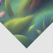 Lilypad Frog Cotagecore Decoupage Tissuepapier (Detail)