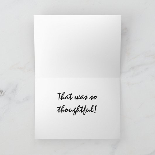 Lilypad Turtle Bedankt Kaart (Binnen)