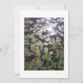 'Lilypads' All-purpose uitnodiging om aan te passe (Voorkant)