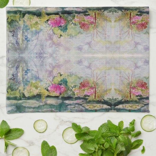 Lilypond Theedoek (Gevouwen)