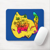 Lily's Abstracte kat Muismat (Met muis)