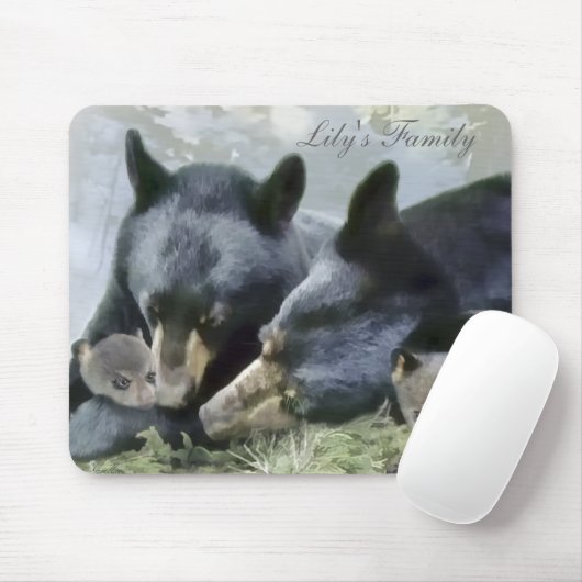 Lily's familie Mousepad Muismat (Met muis)