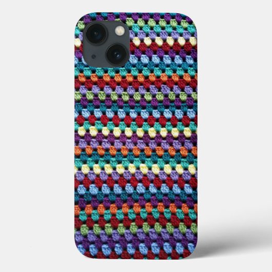 Lily's Garden Striped Granny Phone Hoesje (Achterkant)