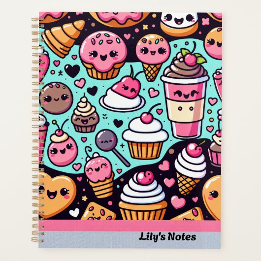 Lily's Notes Schattigee desserts Planner (Voorkant)
