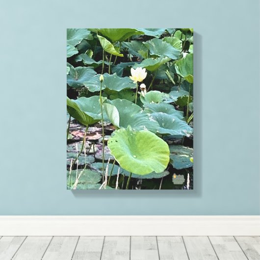 Lilyshade Silence 11 x 14 Canvas Afdruk (Insitu (Houten vloer))