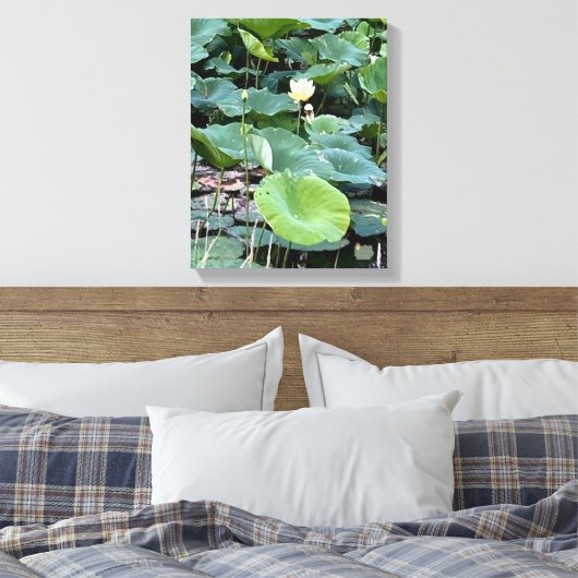 Lilyshade Silence 11 x 14 Canvas Afdruk (Insitu (Slaapkamer))