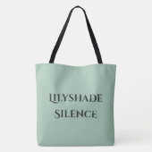 Lilyshade Silence  Tote Bag (Achterkant)