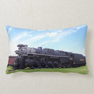 Lima-Baldwin Locomotive Nickel Bord Railroad #757 Kussen