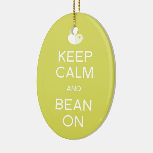 LIMA Bean "Keep Calm" Ornament (Links)