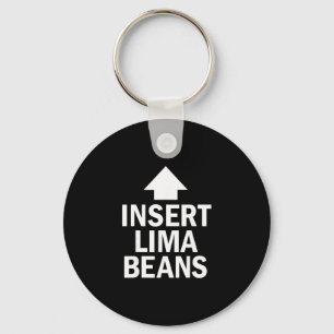 Lima bonen invoegen Funny Thanksgiving wijzende pi Sleutelhanger