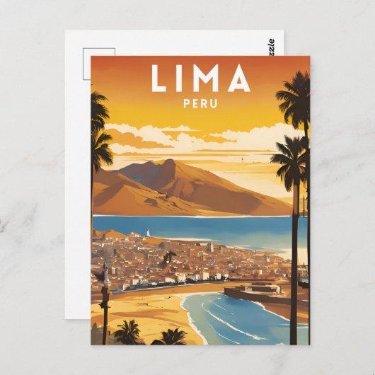 Lima Briefkaart (Voorkant / Achterkant)