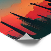 Lima Comics-stijl Poster (Hoek)