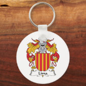Lima Family Crest Sleutelhanger (Voorkant)