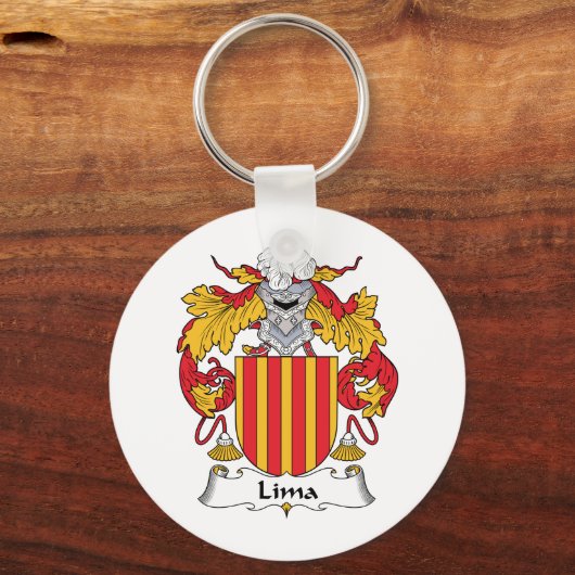 Lima Family Crest Sleutelhanger (Voorkant)