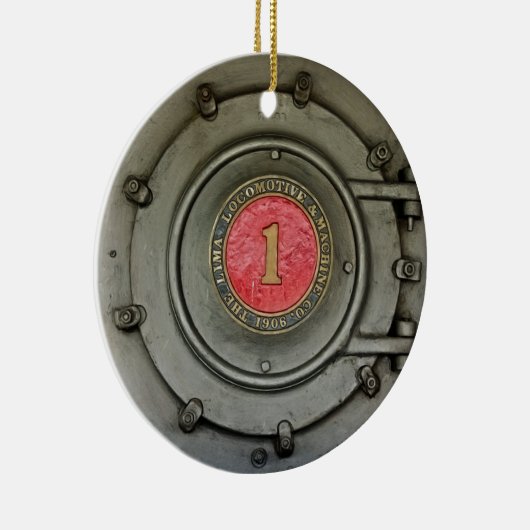 Lima-locomotief Keramisch Ornament (Rechts)