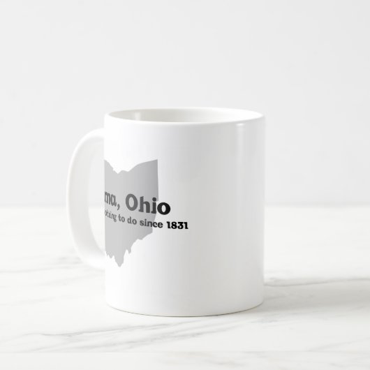 Lima, Ohio Koffiemok (Voorkant links)