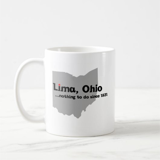Lima, Ohio Koffiemok (Links)