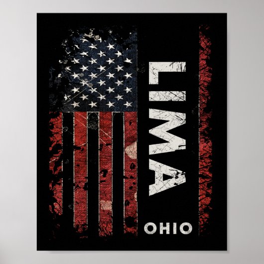 Lima Ohio Poster (Voorkant)