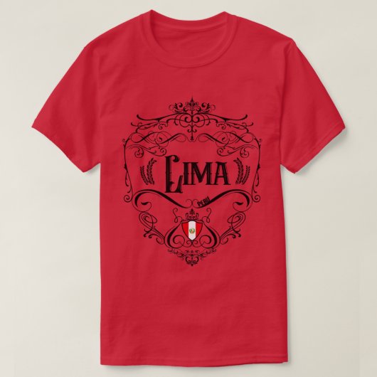 Lima ontwerp t-shirt (Design voorkant)