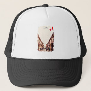 Lima Peru Architectuur Reizen Trucker Pet
