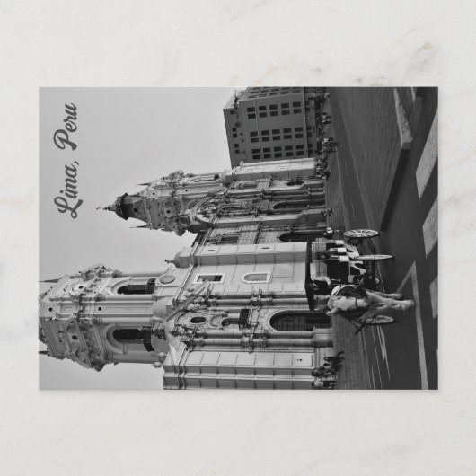 Lima, Peru  Briefkaart (Voorkant)