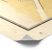  Lima Peru Map (1910) Poster (Hoek)