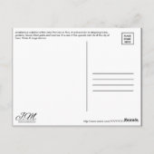 Lima, Peru, Miraflores District, SA Briefkaart (Achterkant)