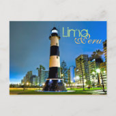 Lima, Peru, Miraflores District, SA Briefkaart (Voorkant)