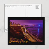 Lima, Peru, Miraflores District, SA. Briefkaart (Voorkant / Achterkant)