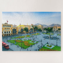 Lima, Peru Photograpic Jigzaag Puzzle