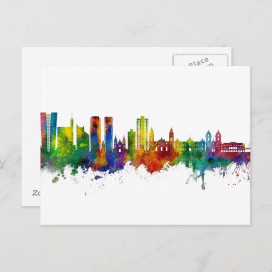 Lima Peru Skyline Briefkaart (Voorkant / Achterkant)