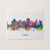 Lima Peru Skyline Legpuzzel (Horizontaal)