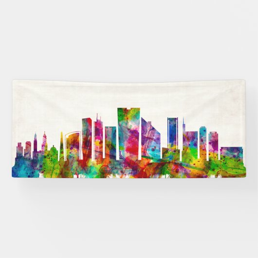 Lima Peru Skyline Spandoek (Horizontaal)