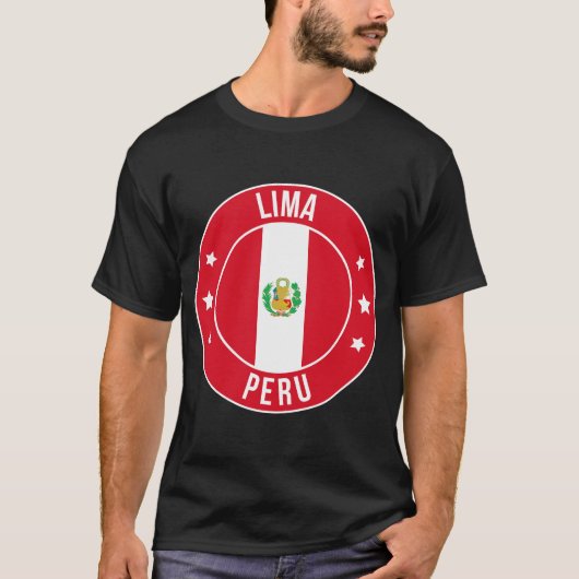 Lima, Peru Stad T-shirt (Voorkant)
