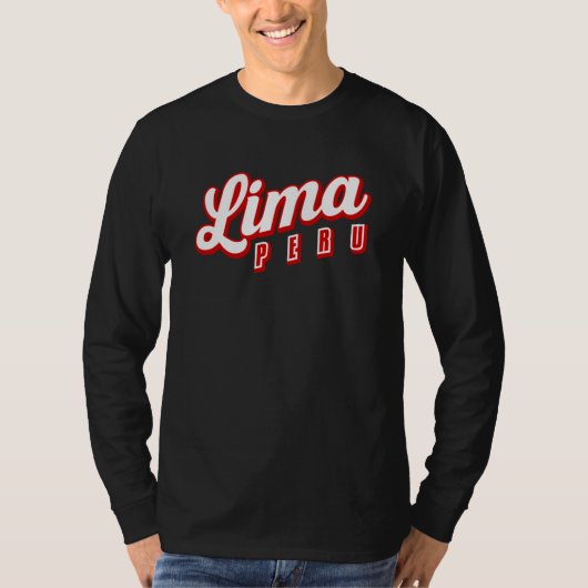 Lima Peru T-shirt (Voorkant)