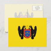 Lima, Peru vlag Briefkaart (Voorkant / Achterkant)