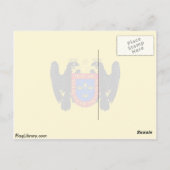 Lima, Peru vlag Briefkaart (Achterkant)