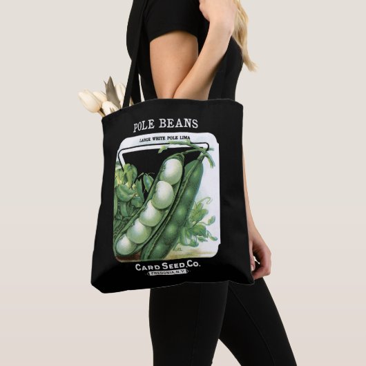  Lima Pole Beans Vegetables Fredonia, NY Tote Bag (Dichtbij)