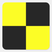 Lima Vierkante Sticker (Voorkant)