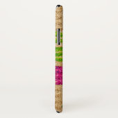 Limahuli Garden Faux Grass Cloth in Violet Case-Mate iPhone Case (Achterkant / rechts)