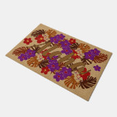 Limahuli Garden  Hawaiian Brown Aloha Deurmat (Schuin)