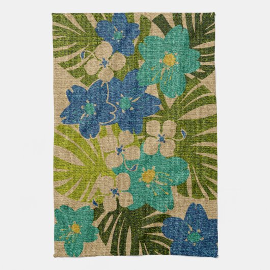 Limahuli Garden Hawaiian Floral Kitchen Towel Theedoek (Verticaal)