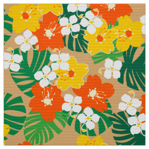 Limahuli Garden  Hawaiian Floral Stof