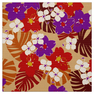 Limahuli Garden  Hawaiian Floral Stof