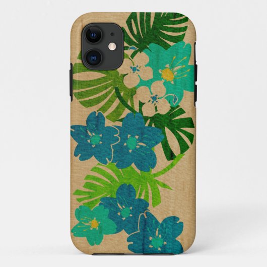 Limahuli Garden Hawaiian Surfboard iPhone 5 Hoesje (Achterkant)