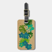 Limahuli Garden Hawaiian SurfboBagagelabels Bagagelabel (Voorkant verticaal)